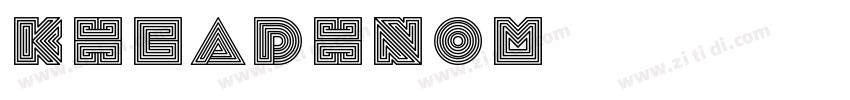 英文字体 Kh Baphnom 01字体转换